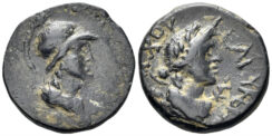 Kilikia, Seleukeia. Imperial Times. 2nd century AD. AE 20mm (5.44g). Polemarchos, Magistrate. RPC III 3237I