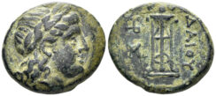 Thracian Kingdom. Adaios. Circa 253-243 BC. AE 22mm (8.01g). Kypsela mint. SNG BM Black Sea 324-6