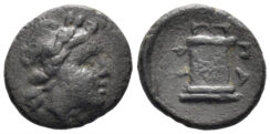 Mysia, Parion. 2nd-1st century BC. AE 12mm  (1.29g). SNG BN 1398