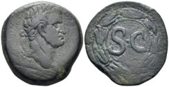 Seleucis and Pieria, Antioch. Galba. 68-69 AD. AE 29mm (15.71g). RPC I 4314