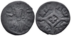 Axum. Hethasas. Early 7th Century-620. CU (1.00g, 17mm). Munro-Hay type 141
