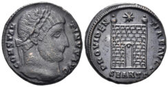 Constantine I ’the Great’. 307-337 AD. AE Follis (3.87g, 18mm). Antioch mint. Struck 326/7 AD. RIC 71