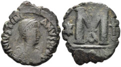 Justinian I. 527-538. AE Follis (16.55g, 30mm). Constantinople mint. SB 158