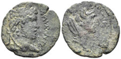 Mesopotamia, Edessa. Caracalla. 198-217 AD. AE 21.5mm (3.55g). SNG Copenhagen 178
