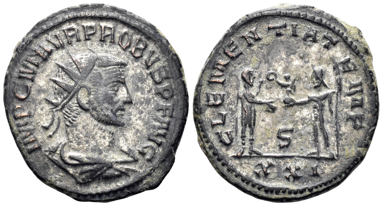 Probus. 276-282 AD. AE Antoninianus (4.00g, 21mm). Antioch mint. Struck 280 AD. RIC 922
