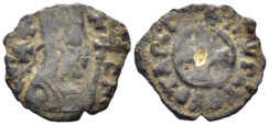 Axum. Time of Ebana. Circa 430-460 AD. AE Lepton (0.68g, 16mm). Munro-Hay Type 76
