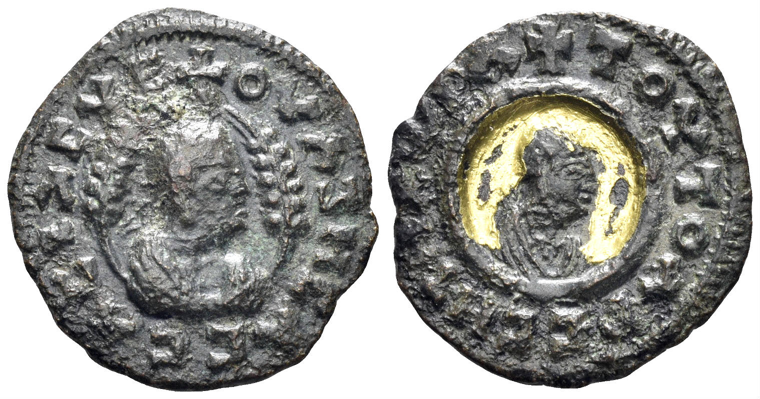 Axum. Ouazebas. Circa 380 AD. AE 18mm (1.76g). Munro-Hay 138
