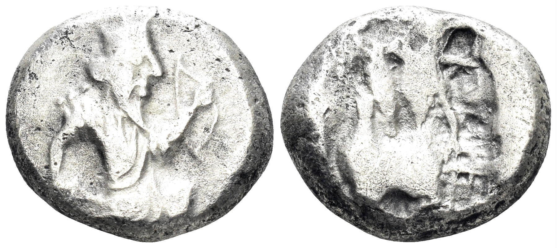 Achaemenid Empire. Circa 375-340 BC. AR Siglos (5.47g, 16mm). Carradice Type IV C (pl. XIV, 46)