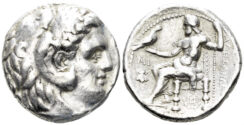 Seleukid Kingdom. Seleukos I Nikator. 312-281 BC. AR Tetradrachm (17.18g, 25mm). Struck circa 311-300 BC. SC 82.2b