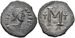 Justin I. 518-527. AE Follis (12.88g, 32mm). Nicomedia mint. SB 88