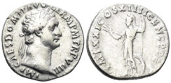 Domitian. 81-96 AD. AR Denarius (2.99g, 19mm). Rome mint. Struck 90 AD. RIC 145
