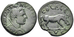 Troas, Alexandria. Caracalla. 198-217 AD. AE 22.5mm (6.01g). RPC V.2 – (unassigned; ID 69432)
