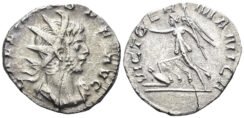 Gallienus. 253-268 AD. AR Antoninianus (2.46g, 21mm). Colonia Agrippinensis mint. Struck 258/9 AD. MIR 893h