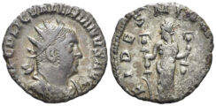 Valerian I. 253-260 AD. AR Antoninianus (2.33g, 19mm). Rome mint. Struck 253/4 AD. MIR 22d