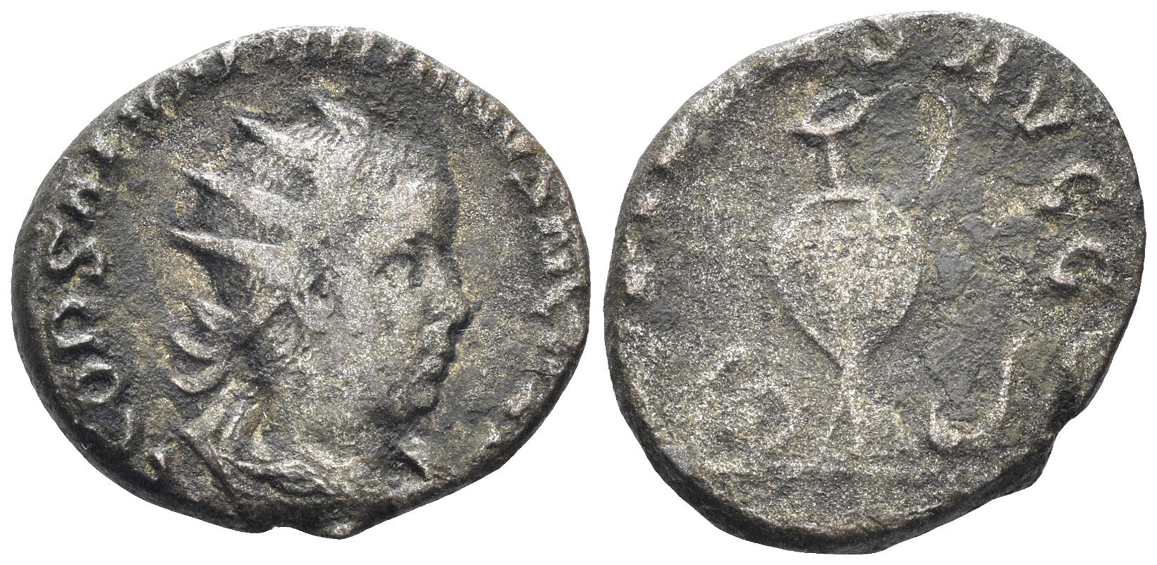 Saloninus, as Caesar. 258-260 AD. AR Antoninianus (3.23g, 19mm). Rome mint. Struck 256 AD. RIC 26