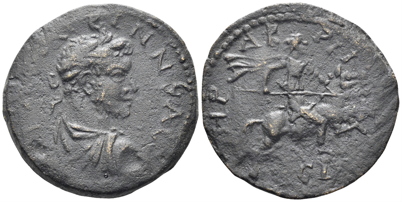 Mysia, Parion. Gallienus. 253-268 AD. AE 28.5mm (10.92g). RPC X – (unassigned; ID 86677) var.