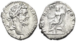 Septimius Severus. 193-211 AD. AR Denarius (2.99g, 18mm). Rome mint. Struck 194 AD. RIC 34