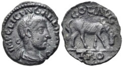 Troas, Alexandreia. Gallienus 253-268 AD. AE As (3.82g, 20.5mm). RPC X – (unassigned; ID 84886)