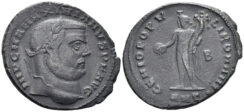 Maximianus. First reign. 286-305 AD. AE Follis (9.50g, 30mm). Antioch mint. Struck 299-300 AD. RIC 52b