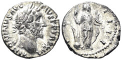 Antoninus Pius. 138-161 AD. AR Denarius (2.87g, 17mm). Rome mint. Struck 151/2 AD. RIC 205