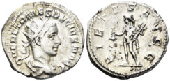 Herennius Etruscus, as Caesar. 249-251 AD. AR Antoninianus (3.90g, 22mm). Rome mint. Struck 250/1 AD. RIC 142b