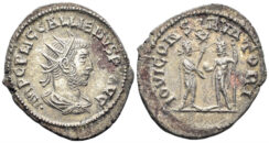 Gallienus. 253-268 AD. Billon Antoninianus (4.33g, 24mm). Samosata mint. Struck 260 AD. RIC 440