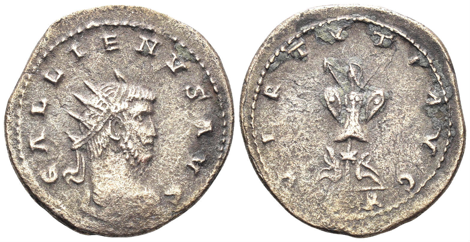 Gallienus. 253-268 AD. AE Antoninianus (3.53g, 21mm). Cyzicus mint. Struck 268 AD. MIR 1555Ac
