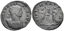 Aurelian. 270-275 AD. AE Antoninianus (3.52g, 23mm). Uncertain Balkan mint. Struck 272/3 AD. RIC 407