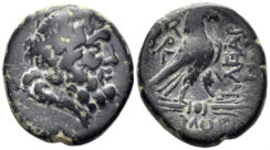 Phrygia, Amorion. Circa 2nd-1st century BC. AE 21.5mm (7.31g). Klear-, magistrate. Cf. BMC 2