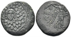 Pontos, Amisos. Time of Mithradates VI Eupator. Circa 85-65 BC. AE 20.5mm (6.38g). RG 44