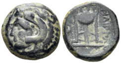 Macedon, Philippi. Circa 356-345 BC. AE 17mm (5.70g). Bellinger, Philippi, Group Ic, 5