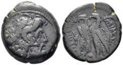 Ptolemaic Kingdom. Ptolemy VI. 180-145 BC. AE 21mm (8.13g). SNG Copenhagen 311