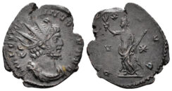 Victorinus. 269-271 AD. AE Antoninianus (2.07g, 21mm). Treveri mint. Struck 269 AD. RIC 117