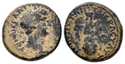 Cappadocia, Tyana. Hadrian. 117-138 AD. AE 17.5mm (4.84 gm). Dated RY 21 (136/7 AD). RPC III 2959A
