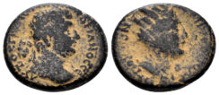 Seleucis and Pieria. Antioch. Hadrian. 117-138 AD. AE Trichalkon (4.69 gm, 18mm). RPC III 3726