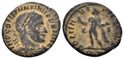 Constantine I ‘the Great’. 307-337 AD. AE Follis (2.26g, 20mm). Rome mint. Struck 315/6 AD. RIC 37