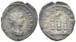 Valerian II, Caesar. 256-258 AD. AR Antoninianus (3.44 gm, 22.5mm). Samosata mint. Struck 256 AD. RIC 46