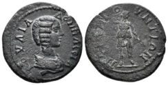 Galatia, Pessinos. Julia Domna, Augusta. 193-217 AD. AE Diassarion (6.58 gm, 23mm). Leu Web Auction 4 (2018), 596 (same dies)