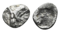 Ionia, Teos. Circa 475-450 BC. AR Tetartemorion (0.21 gm, 6.5mm). Balcer 123