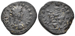 Kilikia, Hierapolis Kastabala. Gallienus. 253-268 AD. AE 22mm (7.59g). SNG Levante 1599 (same dies)