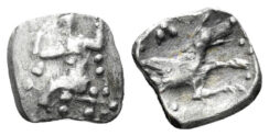 Lykaonia, Laranda. Circa 324-323 BC. AR Obol (0.59g, 10mm). SNG Levante 225 (same)