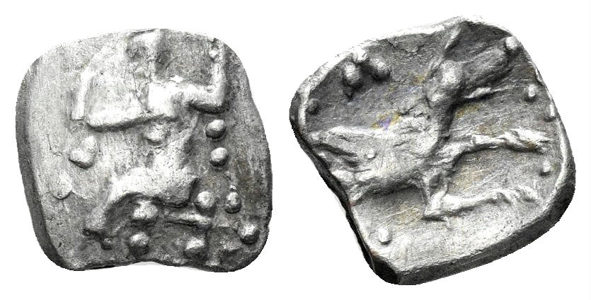 Lykaonia, Laranda. Circa 324-323 BC. AR Obol (0.59g, 10mm). SNG Levante 225 (same)