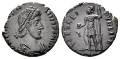 Constantius II. 337-361 AD. AE Half Centenionalis (1.86g, 16mm). Cyzicus mint. Struck 358-361 AD. RIC 121