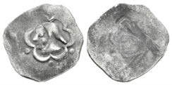 Germany. Bavaria. Enst I and Wilhelm III. 1402-1435. AR Pfennig (0.65g, 16mm). München mint. Emmerig BM7.2