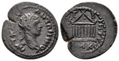 Kilikia, Anazarbos. Elagabalus. 218-222 AD. AE 20.5mm (4.38g). RPC VI 10855 (same dies)