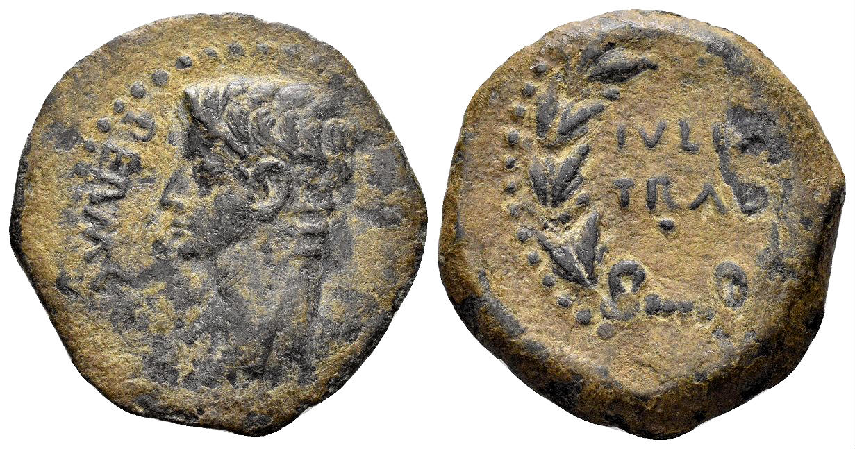 Spain, Julia Traducta, Augustus, 27 BC-14 AD. AE 24mm (6.92g). RPC I 108