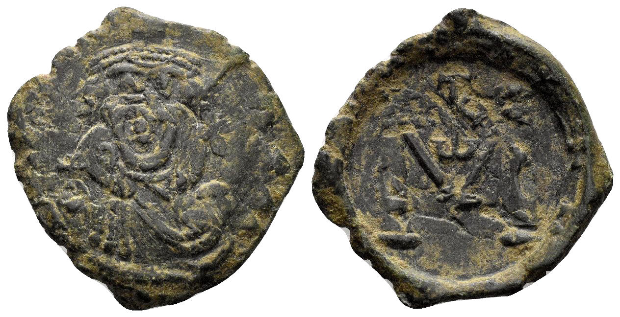 Constans II. 641-668. AE Follis (5.14g, 25mm). Syracuse mint. Struck 641-647. SB 1104