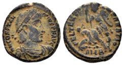 Constantius II. 337-361 AD. AE Half Centenionalis (2.24g, 16mm). Antioch mint. Struck 355-61 AD. RIC 188