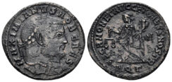 Galerius, as Caesar. 293-305 AD. AE Follis (9.71g, 28mm). Aquileia mint. Struck 301 AD. RIC 32b