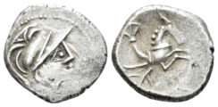 Southern Gallia. Allobroges. 121-75 BC. AR Drachm (2.28g, 15mm). D&T 3125